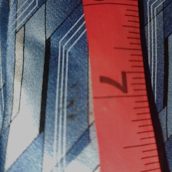 7 Vintage Silk Ties Stafford-Arrow, etc (1 has a small Stain) 6 Good Condition. - Picture 15 of 15